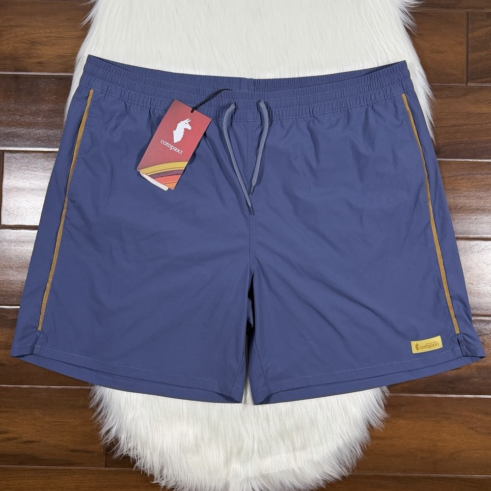 Cotopaxi Men's Size XXL Dusk Blue Brinco 7" Hybrid Swim Trunks Shorts Lined